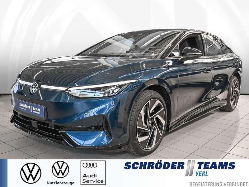 Aquamarinblau metallic Neu 2025 VW ID.7 Pro Limousine | 69.980 € - Bild 1/4