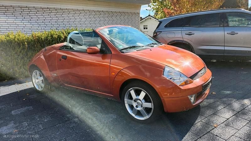 Orange Gebraucht 2004 Ford StreetKa Cabrio | 2.000 € (Fairer Preis) - Bild 1/4