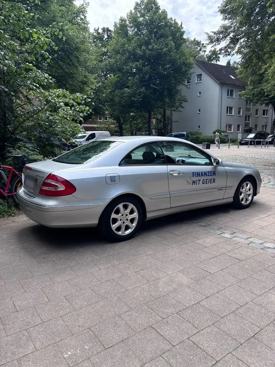 Gebraucht Mercedes CLK200 Elegance 163 PS (119 kW) 2002 Silber Coupé