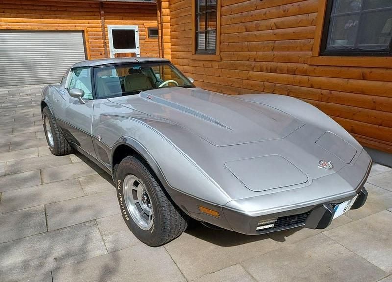 Gebraucht Corvette C3 224 PS (164 kW) 1978 Silber Cabrio