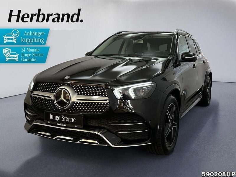 Metalliclack obsidianschwarz Gebraucht 2020 Mercedes GLE450 AMG AMG SUV | 54.980 € (Guter Preis) - Bild 1/4