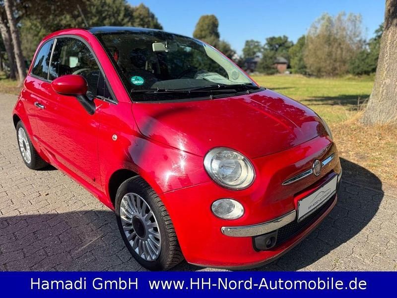 Rot Gebraucht 2008 Fiat 500 Lounge Limousine | 3.999 € (Fairer Preis) - Bild 1/4