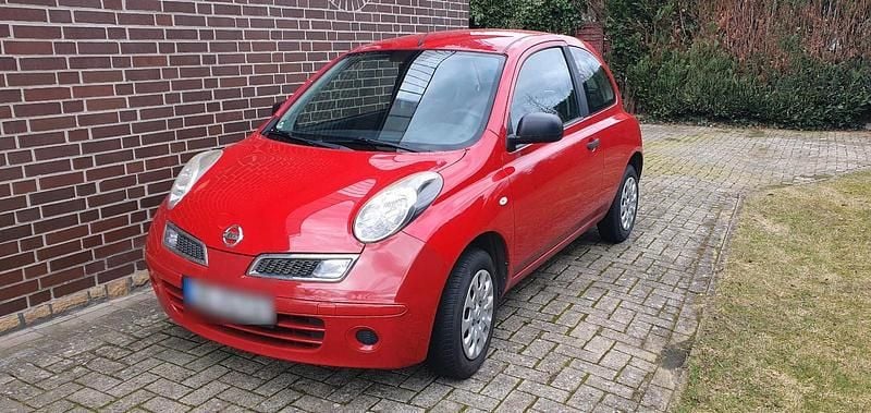 Gebraucht Nissan Micra 65 PS (47 kW) 2010 Rot Kleinwagen