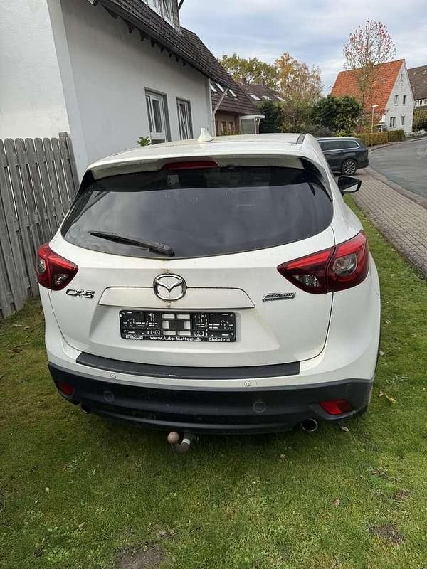 Gebraucht Mazda CX-5 Exclusive-Line 150 PS (110 kW) 2015 Weiß SUV