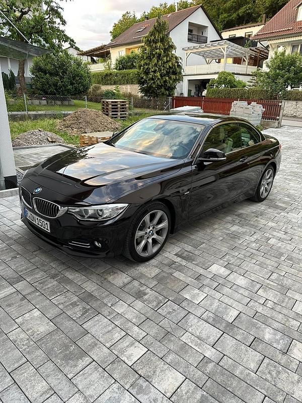 Braun Gebraucht 2015 BMW 420 Luxury Line Cabrio | 24.200 € (Fairer Preis) - Bild 1/3