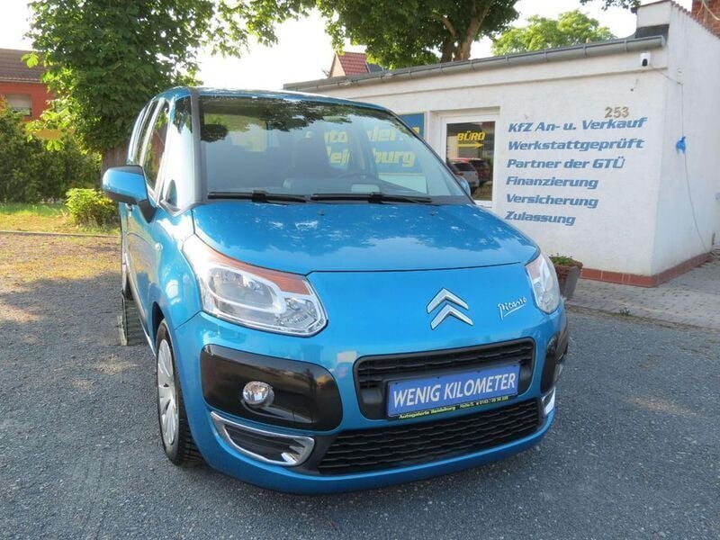 Blau Gebraucht 2009 Citroën C3 Picasso Advance Van / Kleinbus | 4.440 € (Fairer Preis) - Bild 1/4