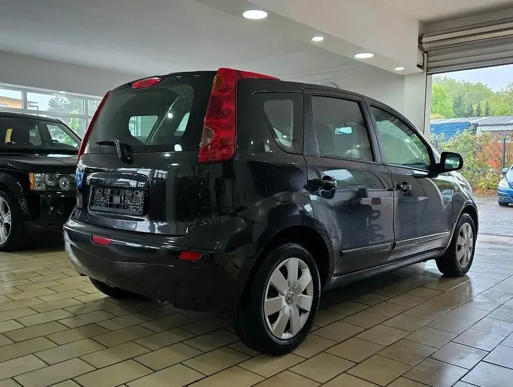 Usata Nissan Note Acenta 110 CV (80 kW) 2008 Nero Utilitaria