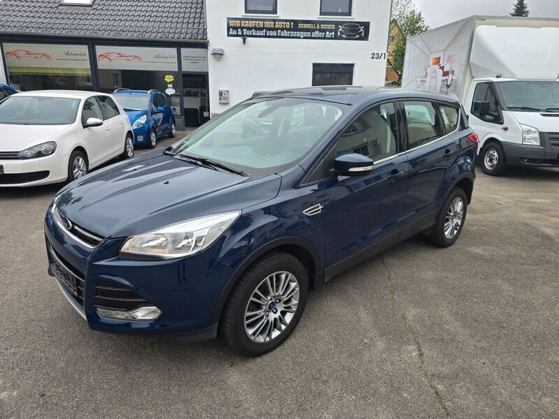 Blau Gebraucht 2013 Ford Kuga Titanium SUV | 12.900 € (Etwas zu teuer) - Bild 1/4