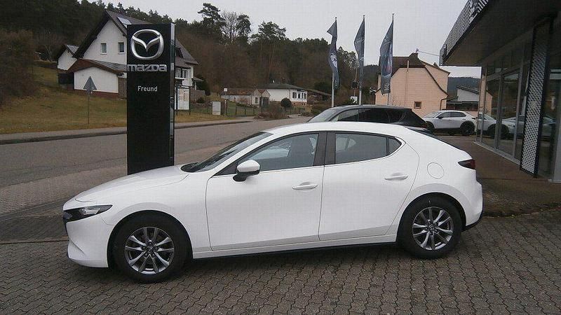 Gebraucht Mazda 3 Selection 122 PS (89 kW) 2019 Purweiß Limousine