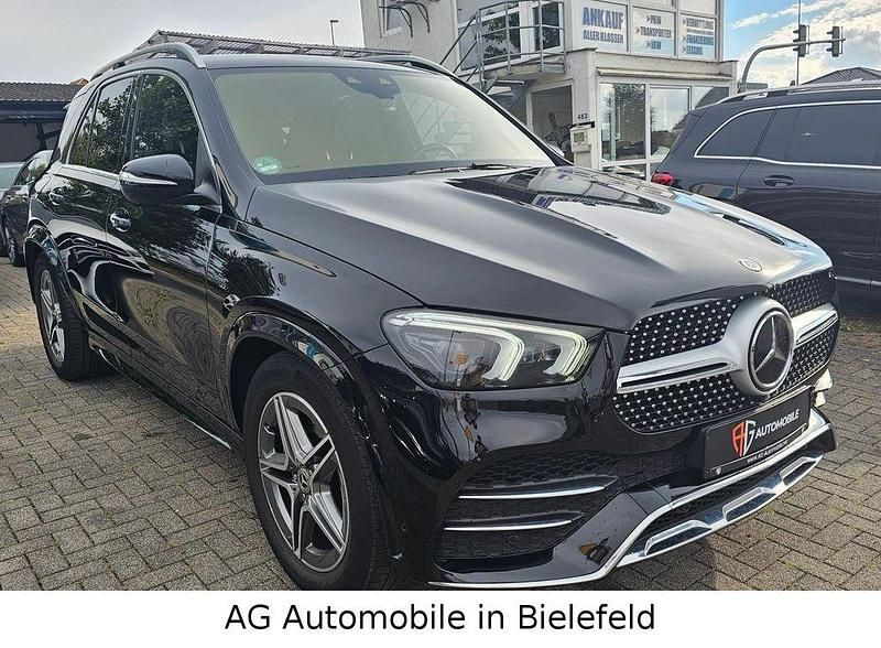 Schwarz Gebraucht 2021 Mercedes GLE350 AMG SUV | 48.499 € (Fairer Preis) - Bild 1/4
