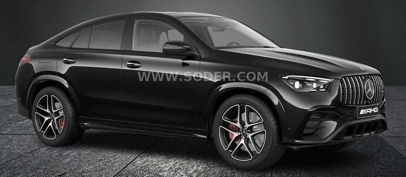 Schwarz Neu 2025 Mercedes GLE53 AMG AMG Coupé | 128.520 € - Bild 1/4