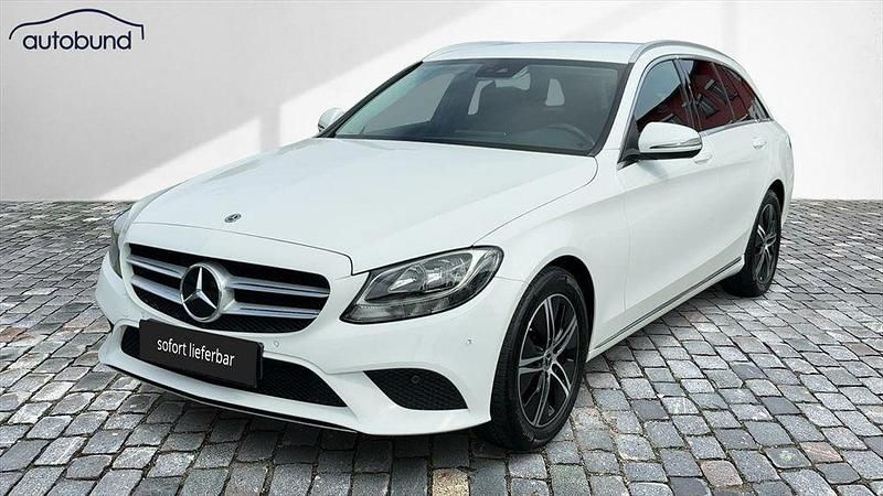 Weiß Gebraucht 2019 Mercedes C220 Avantgarde Kombi | 25.970 € (Guter Preis) - Bild 1/4
