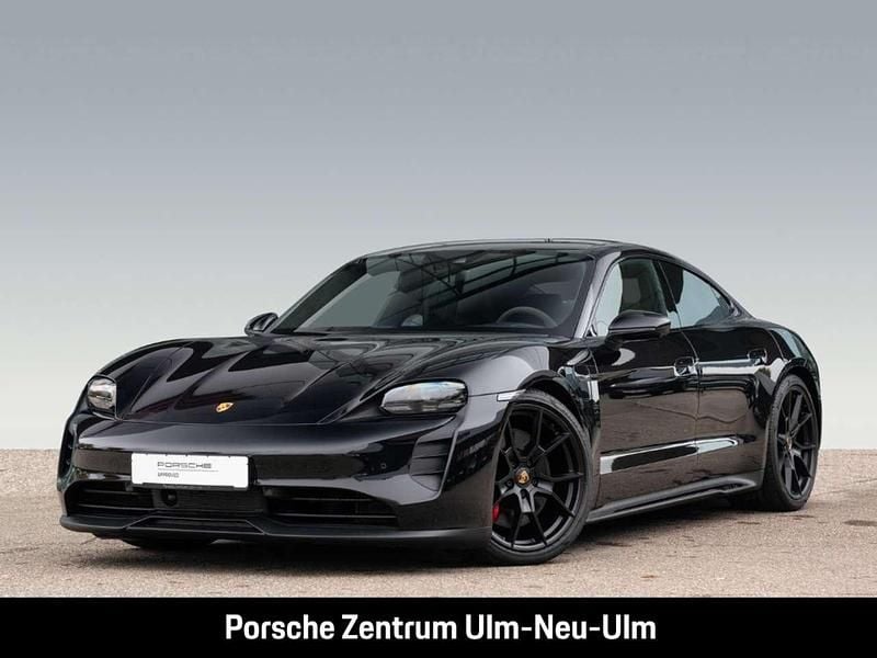 Tiefschwarzmetallic Gebraucht 2022 Porsche Taycan GTS Limousine | 79.990 € (Fairer Preis) - Bild 1/4