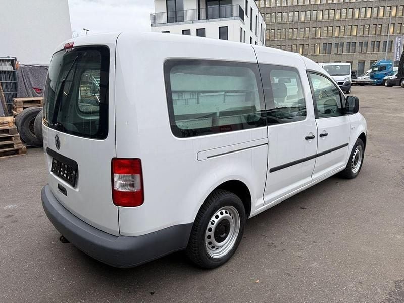 Gebraucht VW Caddy Maxi 105 PS (77 kW) 2010 Weiß Van / Kleinbus