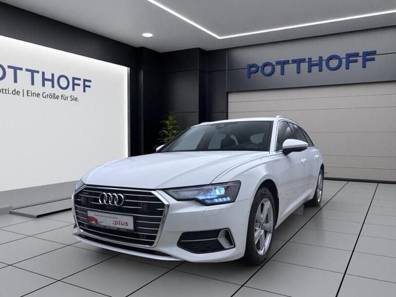 Weiss Gebraucht 2023 Audi A6 Sport Kombi | 38.750 € (Guter Preis) - Bild 1/4