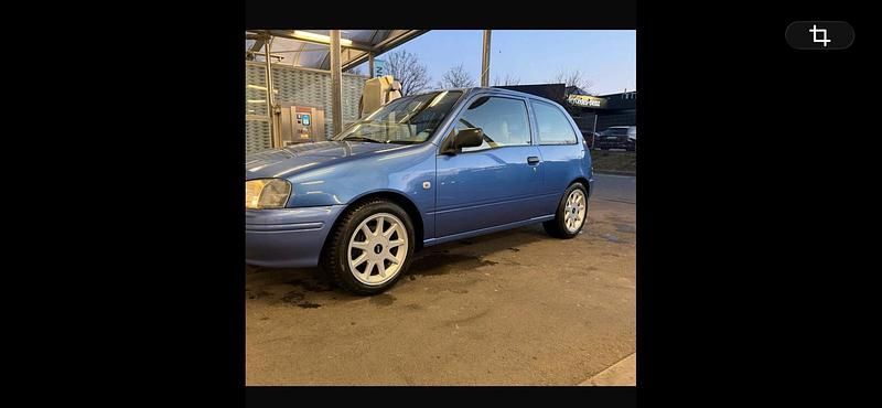 Gebraucht Toyota Starlet 75 PS (55 kW) 1996 Blau Kleinwagen