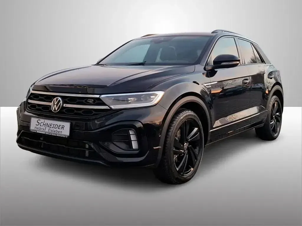 Gebraucht VW T-Roc R-line 150 PS (110 kW) 2024 Deep black perleffekt (metallic) SUV