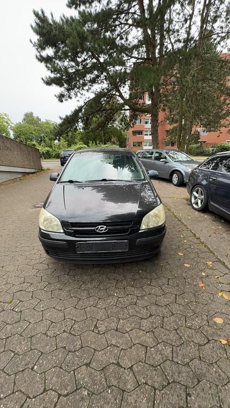 Schwarz Gebraucht 2004 Hyundai Getz Kleinwagen | 1.250 € - Bild 1/4