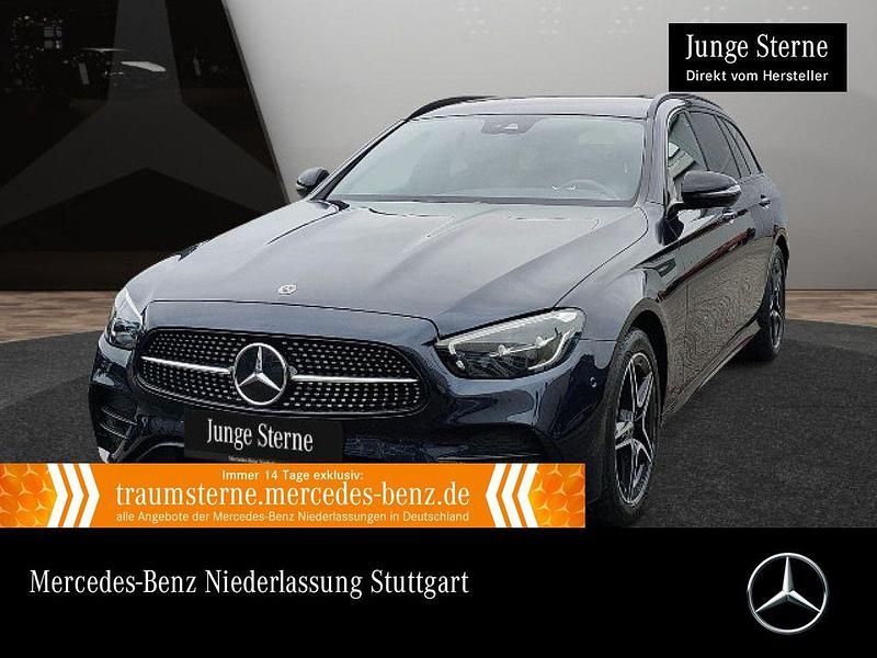 Blau Gebraucht 2022 Mercedes E300 AMG Limousine | 37.990 € (Fairer Preis) - Bild 1/3