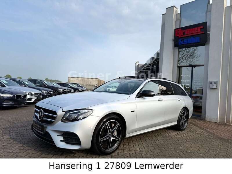 Iridiumsilber metalliclack Gebraucht 2019 Mercedes E300 AMG Kombi | 27.500 € (Guter Preis) - Bild 1/4