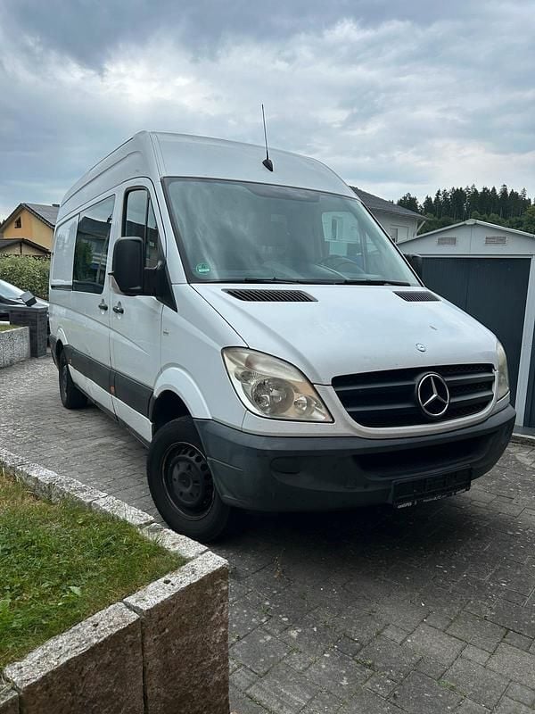Weiß Gebraucht 2008 Mercedes Sprinter Van | 6.900 € (Superpreis) - Bild 1/4