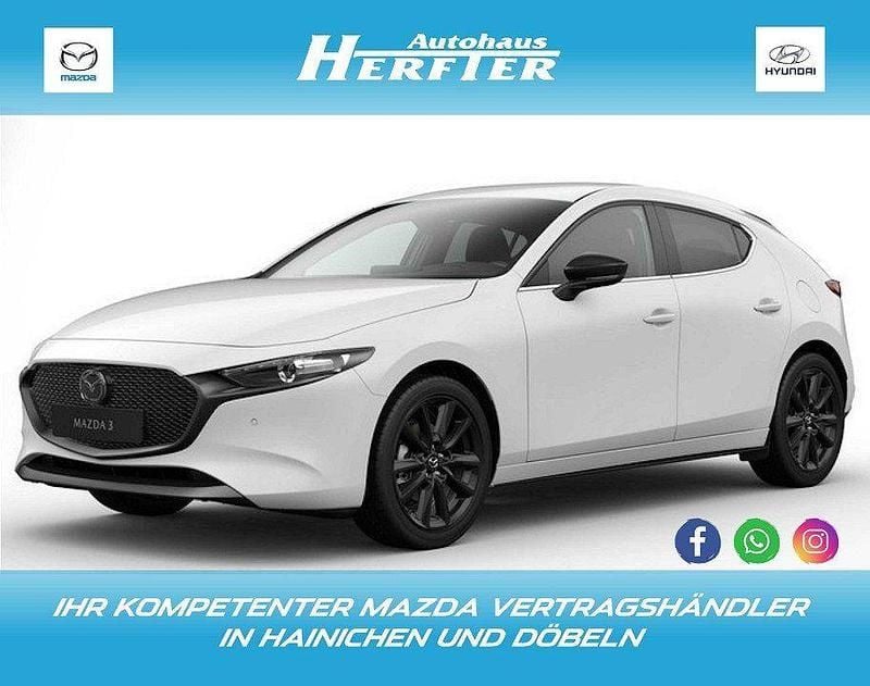 Weiß Neu 2025 Mazda 3 Limousine | 23.390 € (Superpreis) - Bild 1/4