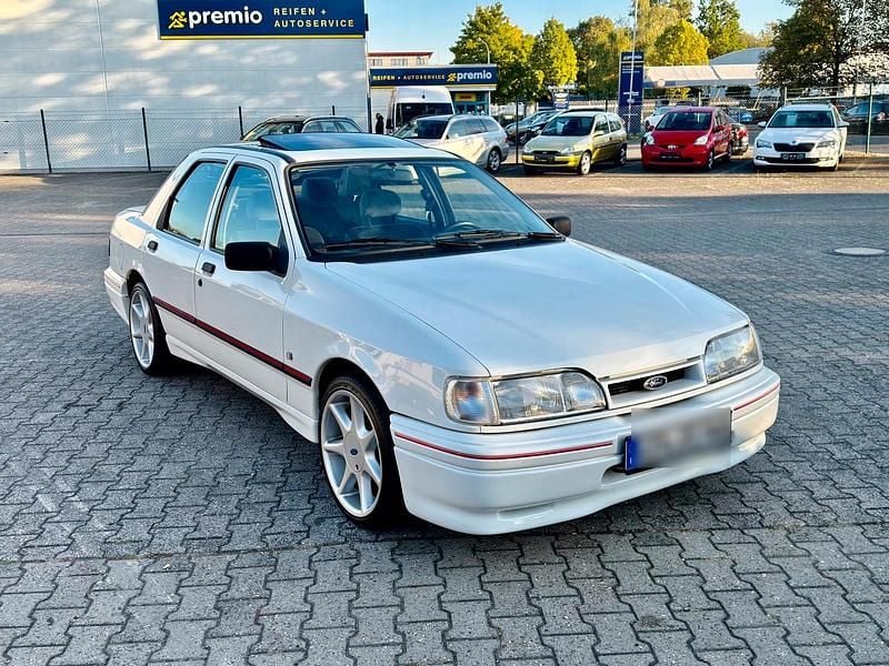 Weiß Gebraucht 1990 Ford Sierra RS Limousine | 9.250 € - Bild 1/4