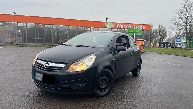 Second-hand Opel Corsa 60 CP (44 kW) 2008 Negru Hatchback