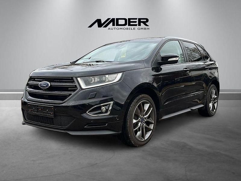 Schwarz Gebraucht 2016 Ford Edge Sport SUV | 18.990 € (Teuer) - Bild 1/4