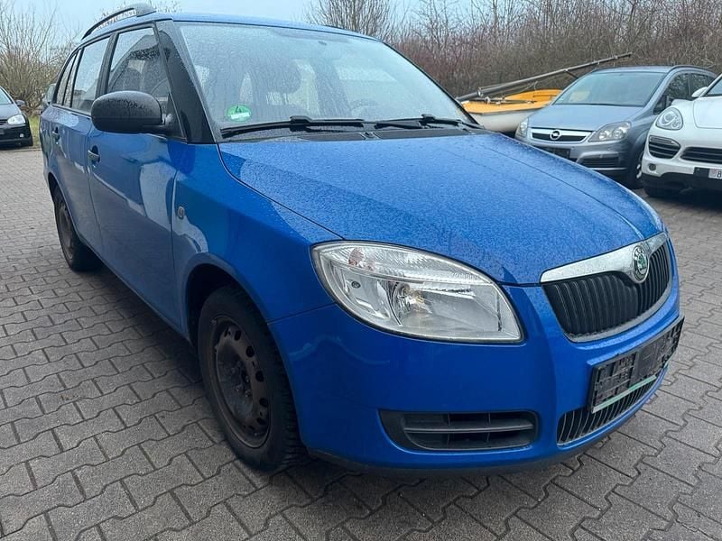 Gebraucht Skoda Fabia 60 PS (44 kW) 2008 Blau Kombi