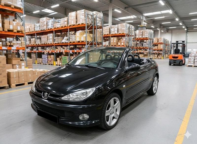 Schwarz Gebraucht 2005 Peugeot 206 CC RC Cabrio | 2.900 € - Bild 1/4