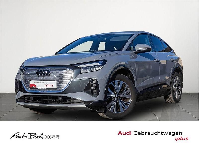 Gebraucht Audi Q4 Sportback e-tron Advanced Plus 125 kW (170 PS) 2022 Grau (kieselgrau) SUV