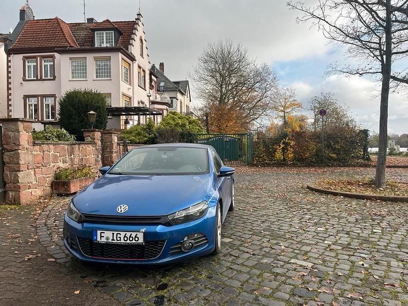 Blau Gebraucht 2008 VW Scirocco Coupé | 5.450 € (Etwas zu teuer) - Bild 1/4