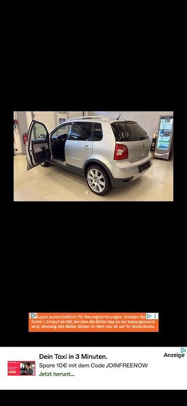 Gebraucht VW Polo Cross 75 PS (55 kW) 2005 Silber Kleinwagen