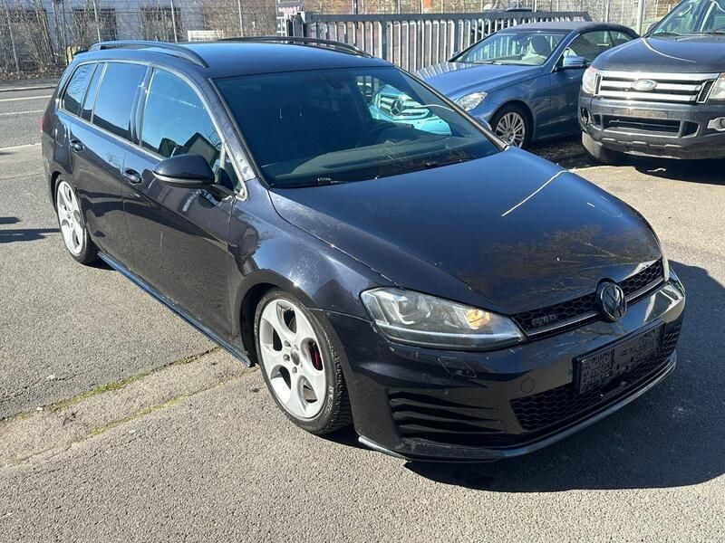 Schwarz Gebraucht 2015 VW Golf VII GTD Kombi | 9.600 € (Superpreis) - Bild 1/4