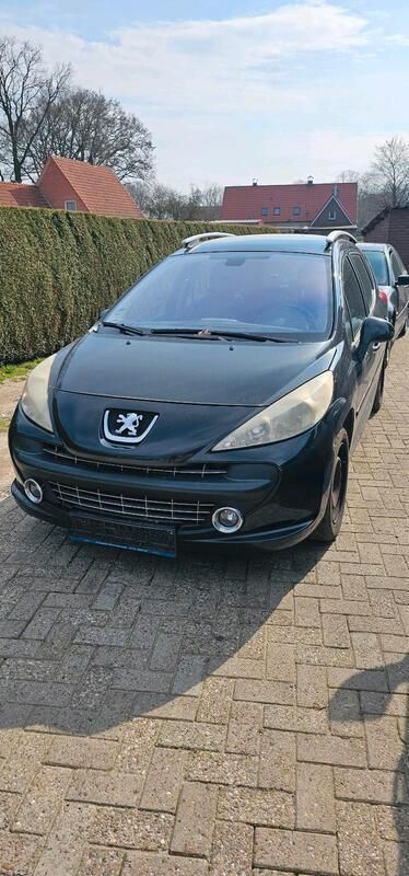 Schwarz Gebraucht 2008 Peugeot 207 Kombi | 500 € (Superpreis) - Bild 1/2