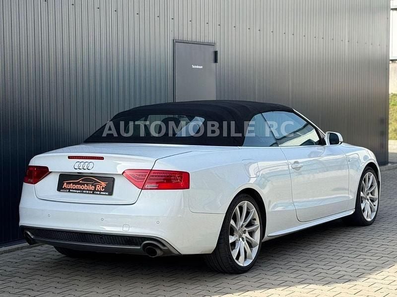 Gebraucht Audi A5 Cabriolet S-Line 170 PS (125 kW) 2014 Weiß Cabrio