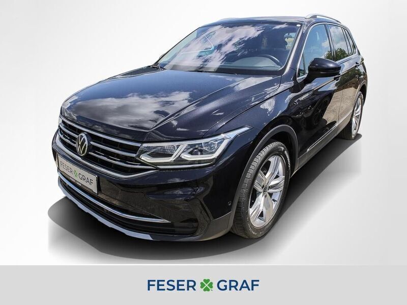 Deep black perleffekt Gebraucht 2021 VW Tiguan Elegance SUV | 29.940 € (Guter Preis) - Bild 1/4
