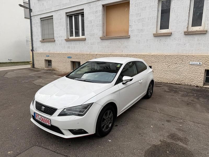 Second-hand Seat Leon 150 CP (110 kW) 2014 Alb Coupe