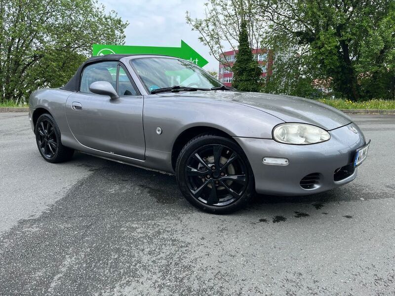 Silber Gebraucht 2002 Mazda MX5 Cabrio | 4.150 € (Fairer Preis) - Bild 1/4