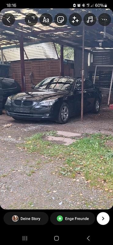 Gebraucht BMW 523 190 PS (139 kW) 2008 Schwarz Limousine