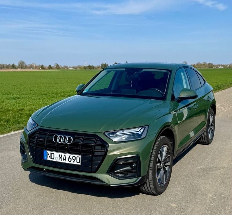 Grün Gebraucht 2022 Audi Q5 Advanced Plus SUV | 40.999 € (Fairer Preis) - Bild 1/4