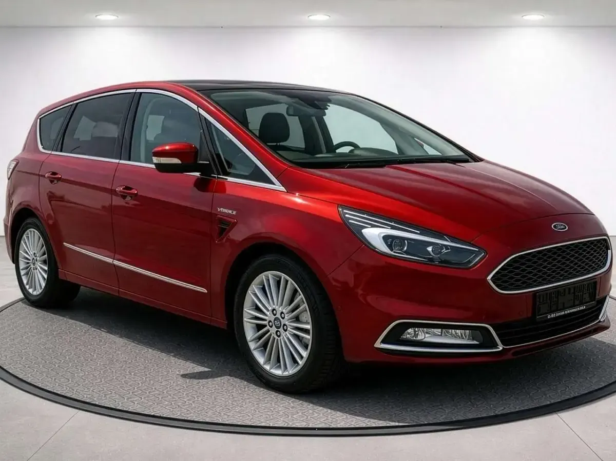 Second-hand Ford S-MAX Vignale 150 CP (110 kW) 2019 Roșu Monovolum
