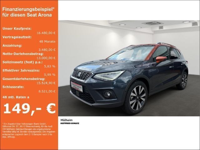 Grau Gebraucht 2019 Seat Arona Beats SUV | 15.480 € (Guter Preis) - Bild 1/4