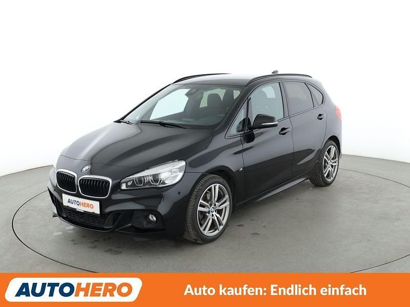Schwarz Gebraucht 2017 BMW 220 Active Tourer M Sport Van / Kleinbus | 17.480 € (Fairer Preis) - Bild 1/3