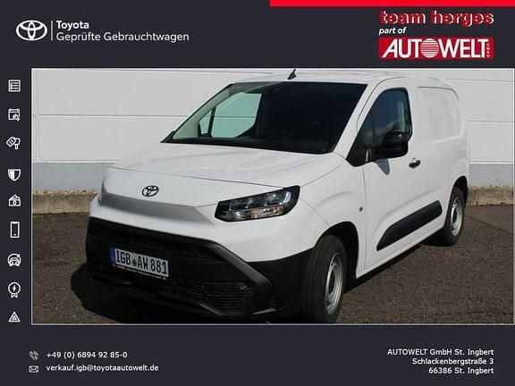 Icy white Gebraucht 2024 Toyota Proace City City Van / Kleinbus | 26.390 € (Teuer) - Bild 1/4