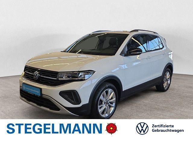 Pure white Gebraucht 2025 VW T-Cross Goal SUV | 25.190 € (Fairer Preis) - Bild 1/4