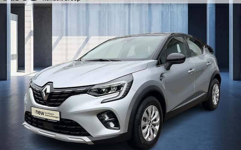 Zweifarbig: highlandgrau und Gebraucht 2022 Renault Captur Intens SUV | 17.390 € (Fairer Preis) - Bild 1/3