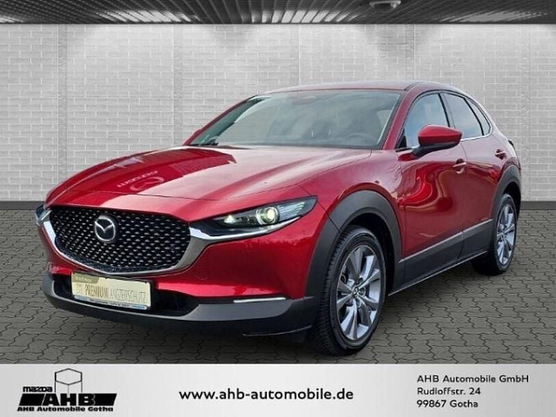 Soul red crystal m Gebraucht 2024 Mazda CX-30 Center-Line SUV | 26.490 € (Guter Preis) - Bild 1/4