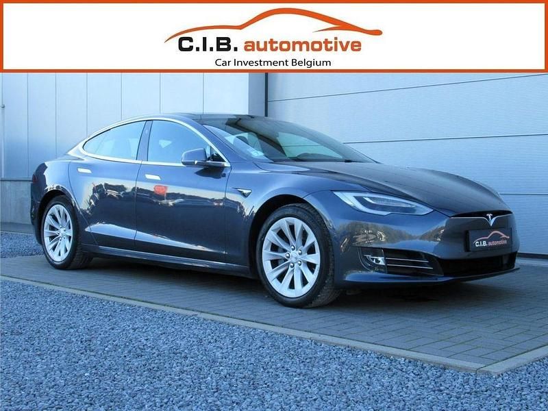 Grau Gebraucht 2009 Tesla Model S Kleinwagen | 30.975 € - Bild 1/4